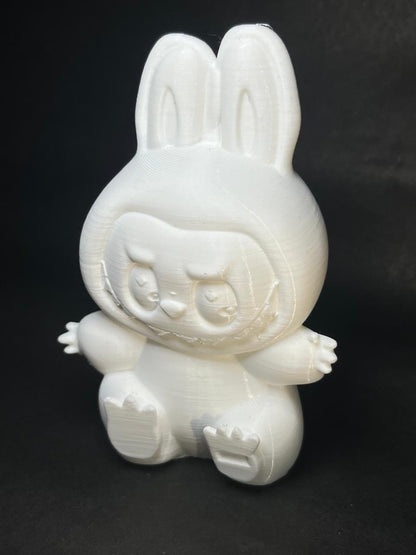 DIY Labubu White Doll – 3D Printed, Paintable Toy for Kids’ Creative Play